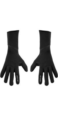 2024 Orca Frauen Core 2mm Open Water Swim Gloves MA45TT01 - Black